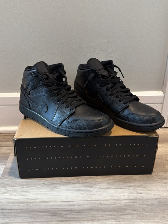Michael Jordan Other - Jordan One’s black High-Top Athletic Sneakers
